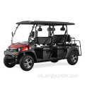 400cc 4 asientos EFI Jeep Cargobox UTV Red